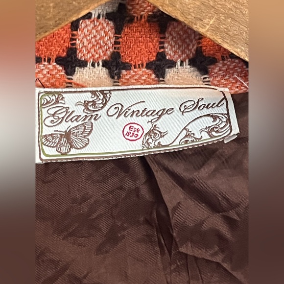 VINTAGE 70’s STYLE DOUBLE BREASTED TRENCH COAT - Picture 7 of 10